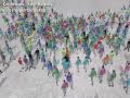 Aggregate Dynamics for Dense Crowd Simulation