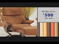 Click here to watch this video Ekornes Stressless 2012 Leather Upgrade Promotion at Unwind.com