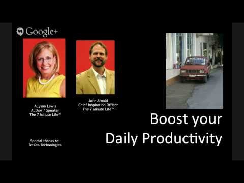 how to boost productivity