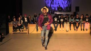 Ringo Winbee vs Slim Boogie – SDCJ 2015 STREET DANCE CAMP JAPAN POP BEST8