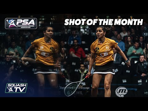 Squash: Women's Shot of the Month - March 2020