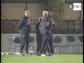 Albelda, Angulo y Cañizares se entrenan junto a sus compañeros
