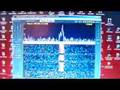 1296 MHz rainscatter  LA4SHF/B   (23cm band) TS-2000X