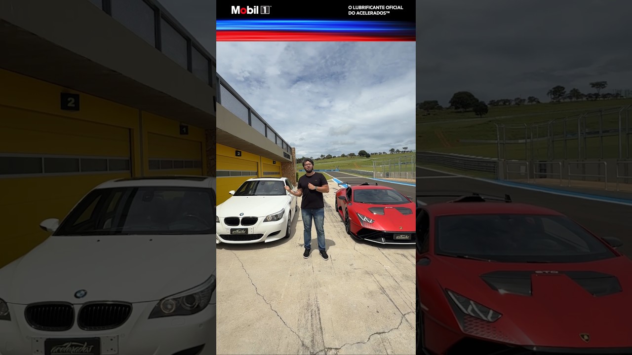 BMW M5 V10 X LAMBORGHINI HURACÁN STO V10: QUEM LEVA O DUELO DE RONCOS?