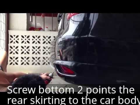 DIY – How To Install Car Body kits – Toyota Vios 2013