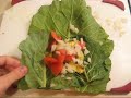 One of My First Raw Collard Wraps One of My First Raw Collard Wraps