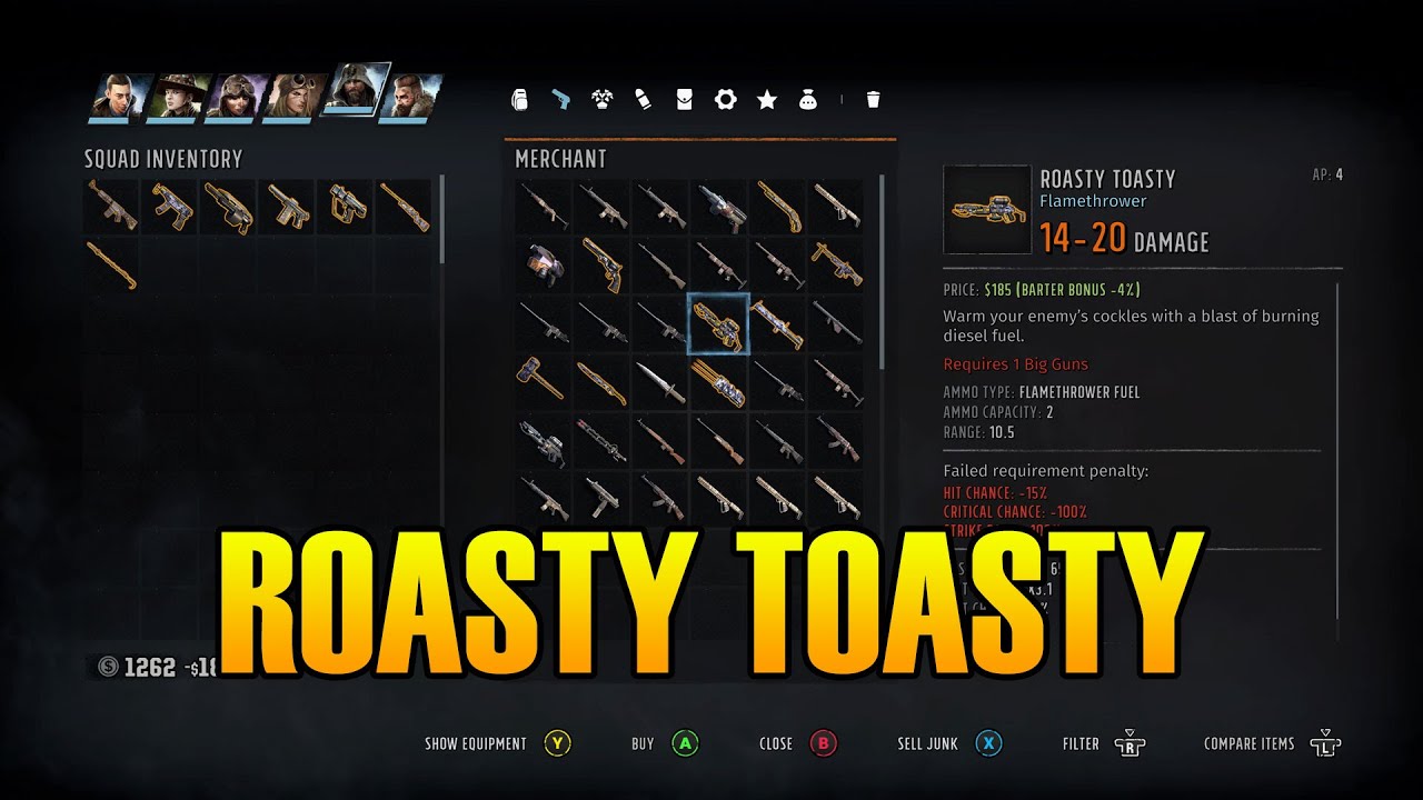 Wasteland 3 Unique Weapon Locations XLunargaming