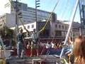 Greek teacher catapulted into the air
