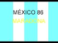 messi: la mano de d10s maradona