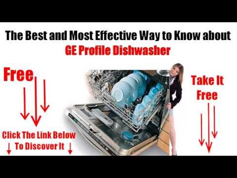 how to clean ge profile dishwasher