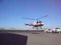 Enstrom 480B engine start and takeoff