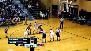 RHS Girls Basketball vs Oak Hill