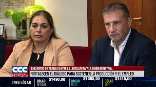 ENCUENTRO DE TRABAJO ENTRE LA LEGISLATURA Y LA UNIÓN INDUSTRIAL