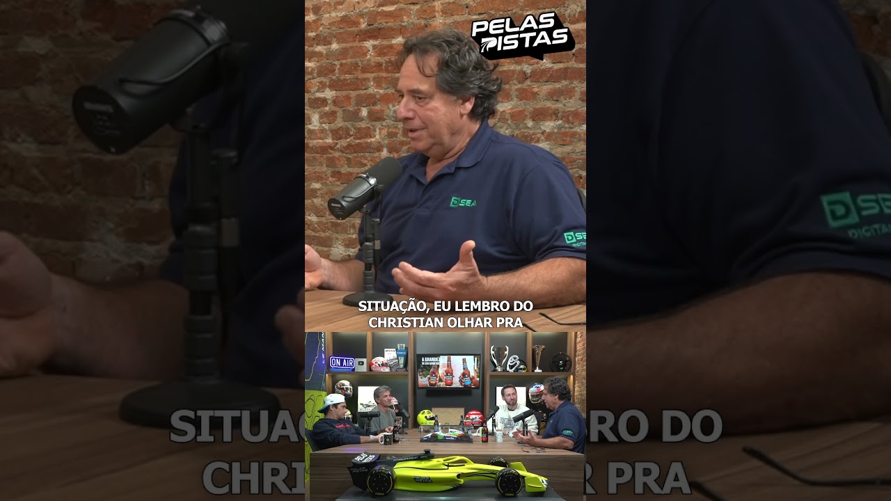 O CHRISTIAN FITTIPALDI NÃO CABIA NO CARRO DE F1!  #F1 #Cortes #PelasPistas