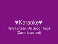 karaoke/instrumental   nelly furtado   all good things