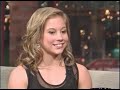Shawn Johnson on the Letterman Show (FULL - Part 1 of 2) Shawn Johnson on the Letterman Show (FULL - Part 1 of 2)