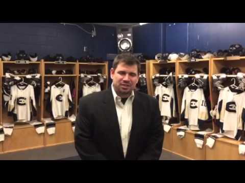 WHKY: Coach Strand recaps 2-1 OT win over Saint Mary's