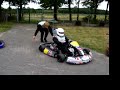 Marlon rijd circuit van Eindhoven/Lansard op