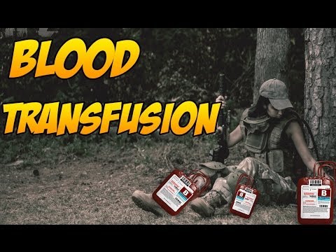 how to perform blood transfusion