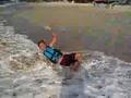 El Tete in the beach