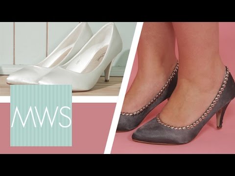 how to dye wedding shoes