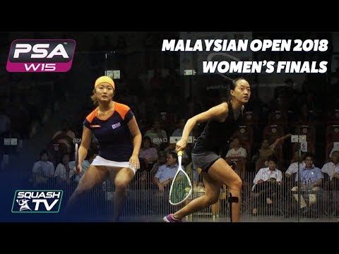 Squash: Watanabe v Low - Malaysian Open 2018 - Women's Final - Full Match