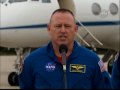 www.spaceflightnews.net - The six-member crew of space shuttle Atlantis flew to Kennedy Space Center today in preparation for launch on mission STS-129 scheduled for November 16. Commander Charlie Hobaugh will lead the STS-129 mission to the International Space Station aboard space shuttle Atlantis. Barry Butch Wilmore will serve as the pilot. Mission Specialists are Bobby Satcher, Mike Foreman, Randy Bresnik and Leland Melvin. Wilmore, Satcher and Bresnik will be making their first trips to space. The mission will return station crew member Nicole Stott to Earth. STS-129 is slated to be the final space shuttle crew rotation flight to or from the space station. Atlantis will deliver almost 14 tons of spare parts and equipment to the space station. The mission will feature three spacewalks. STS-129 is the 31st shuttle mission to the station. For more spaceflight news and multimedia, visit The Spacearium at http