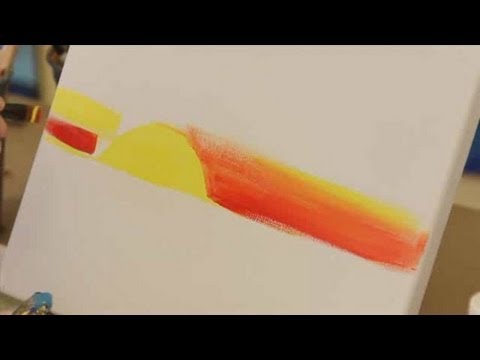 how to do painting on canvas by acrylic paint
