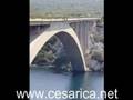 Dvina Meler - bungee jumping skok sa Šibenskog mosta