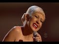Christina aguilera - i love you porgy live, nina simone tribute - 2008 grammy nomination