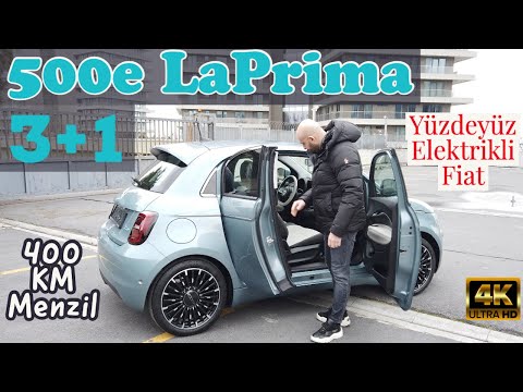 ELEKTRİKLİ Fiat 500e LaPrima 3+1 I TR'de İLK I KAPSAMLI ANLATIM