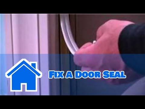 how to seal a door