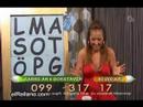 presentadora vomitando