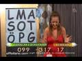 presentadora vomitando