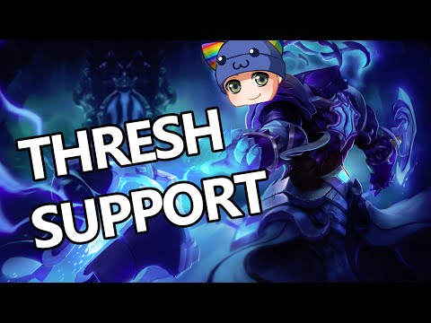 League of Legends - Thresh Support - Full Ranked Game Commentary (Provisionals)