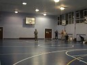 Flying my Rc Chinock in old school gym..... Flying my Rc Chinock in old school gym.....