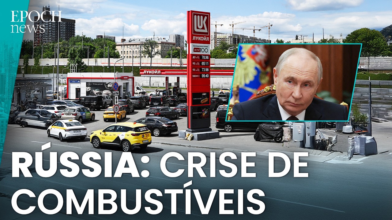 Putin cria força-tarefa diante de escassez de combustível e filas nos postos