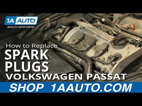 How To Install Replace Spark Plugs Volkswagen Passat 1.8T 1AAuto.com