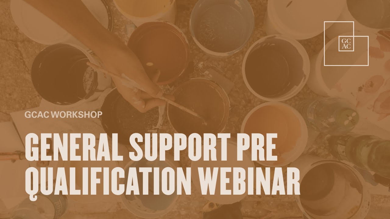Video Thumnail for General Support Pre Qualification Webinar