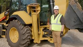 Learn how to switch between one-way or two-way flow backhoe hydraulics.