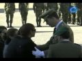 El Principe Felipe preside en Barcelona el funeral por el soldado John Felipe Romero