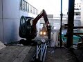 Neuson 1503 excavator with NE12 hydraulic breaker