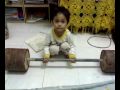Johan angkat Berat Dunia (umur 3 tahun)