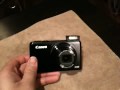 Canon powershot S90 automatic popup flash in action