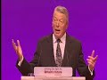 Alan Johnson speaks to the Labour Party Conference Alan Johnson speaks to the Labour Party Conference