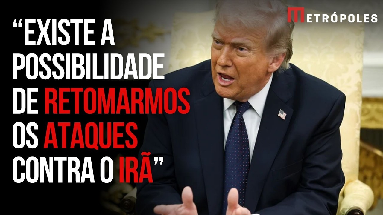 Trump diz que está analisando nova proposta de paz enviada pelo Irã