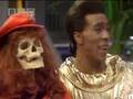 The crew meet Kryten - Red Dwarf - BBC comedy