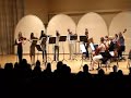 J S Bach: Brandenburg Concert No 3, mvt 1, Allegro