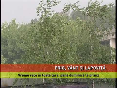 Frig, vânt şi lapoviţă