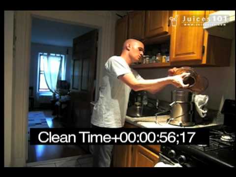 how to unclog juicer screen